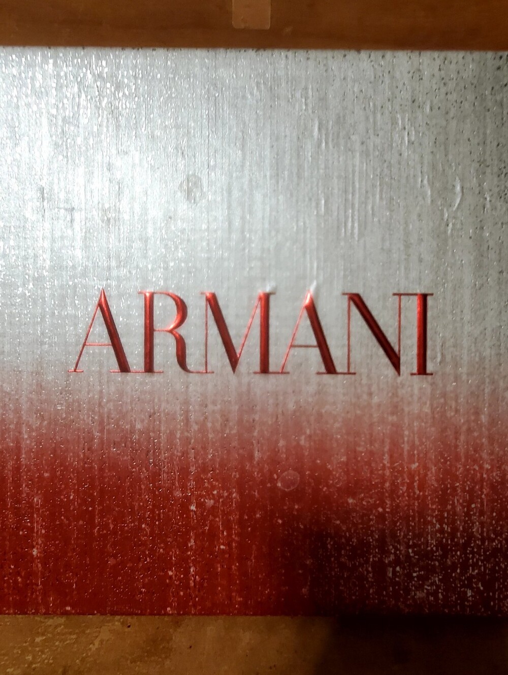 Armani Gift Box- Empty Box Only